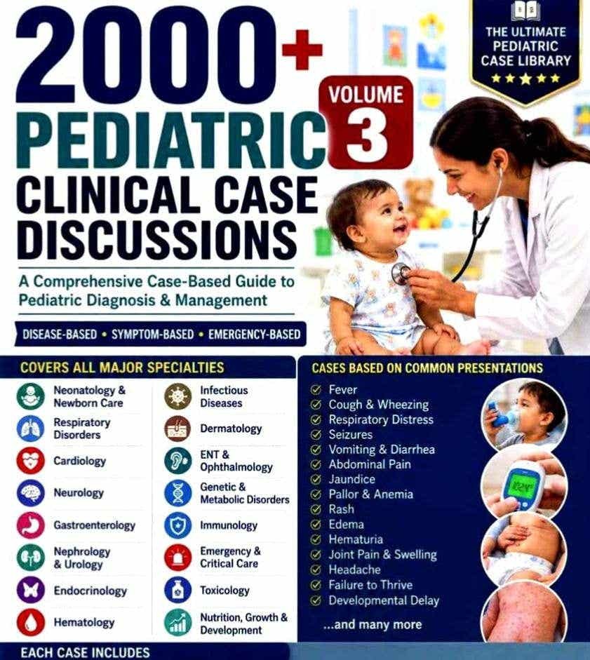 2000+ pediatric clinical case discussion (part 3 )