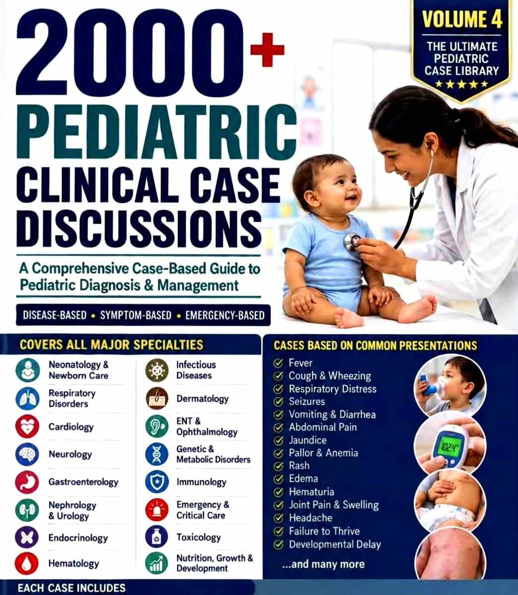 2000+ pediatric clinical case discussion (part 4) cover